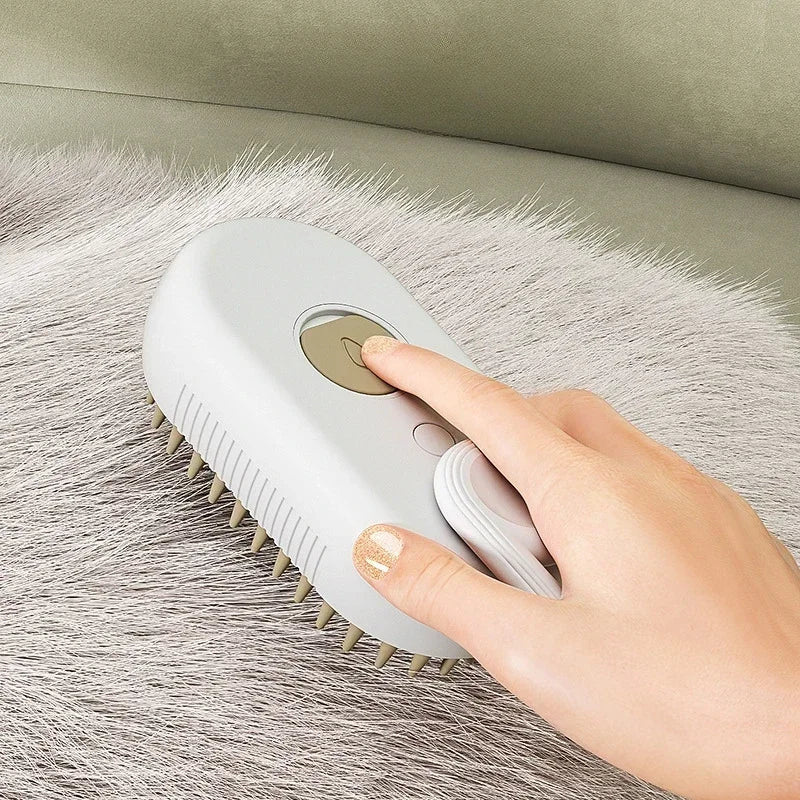 SteamBrush 3 az 1-ben gőzfésű 🐾 Mondj búcsút a szőrös bútoroknak! 🏠✨ - gyors, hatékony és higiénikus!