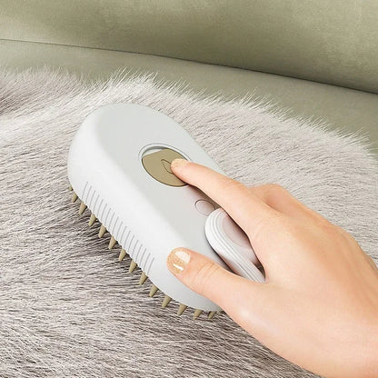 SteamBrush 3 az 1-ben gőzfésű 🐾 Mondj búcsút a szőrös bútoroknak! 🏠✨ - gyors, hatékony és higiénikus!