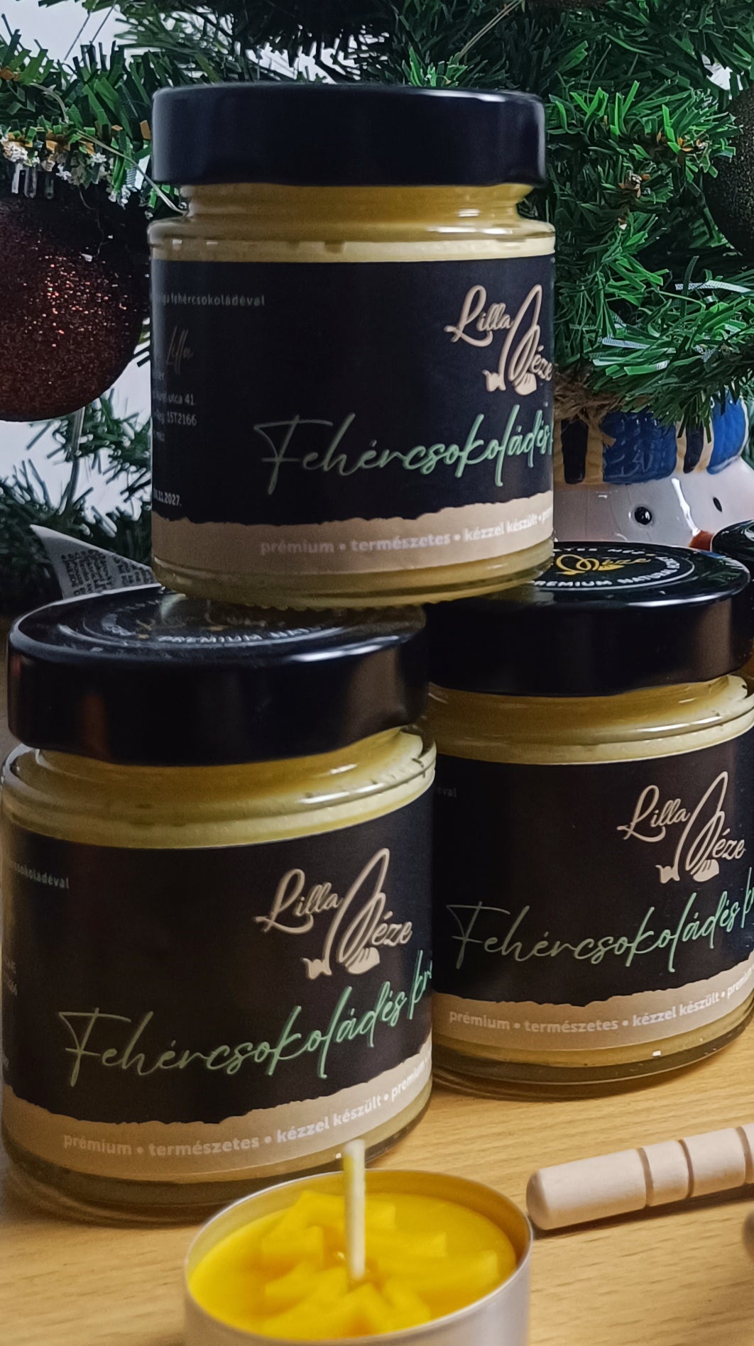 Fehércsokoládés krémméz